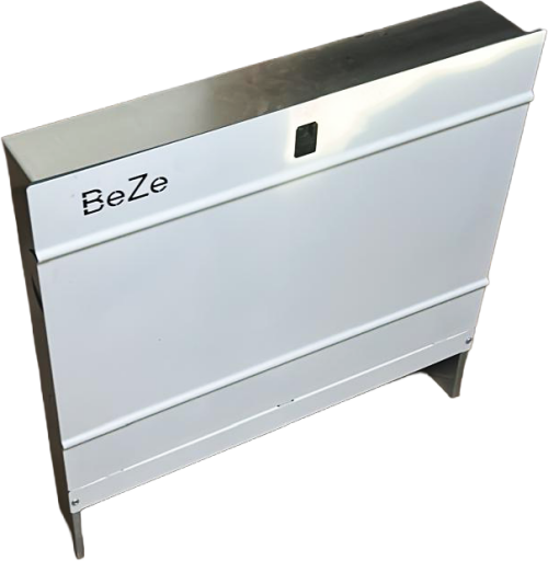 Boyalı Kapak Galvaniz Kollektör Dolabı