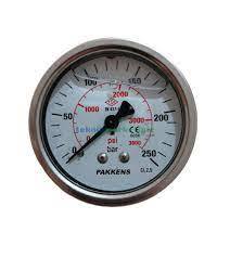 PAKKENS GLİSERİNLİ ARKA ÇIKIŞ Q63-250 BAR MANOMTRE
