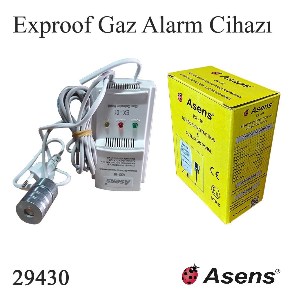 ASENS EXPROOF GAZ ALARM CİHAZI