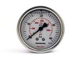 PAKKENS GLİSERİNLİ Q63-40 BAR MANOMETRE