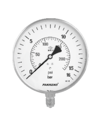 PAKKENS Ø160-25 BAR MANO.ALT.BAĞ.Cl.1,6-G1/2''B(DOLDURULABİLİR)