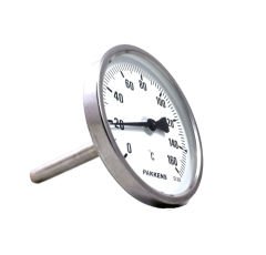 PAKKENS ARKA ÇIKIŞLI Q100-160°C 10CM TERMOMETRE