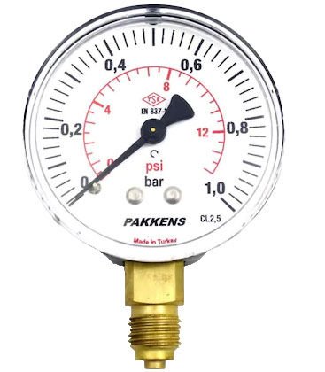 PAKKENS Q63-6 BAR (METAL KAPAK)MANOMETRE ALT.BAĞL.