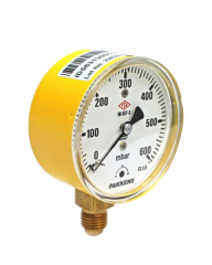 PAKKENS EKO D.GAZ MANOMETRE Q63-600 MBAR(KAPS.DİYAFRAMLI)