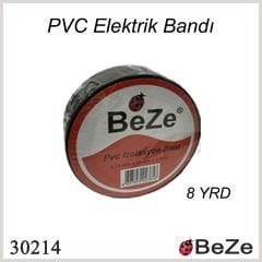 BEZE 8 YRD ELEKTRİK BANT SİYAH 13mm