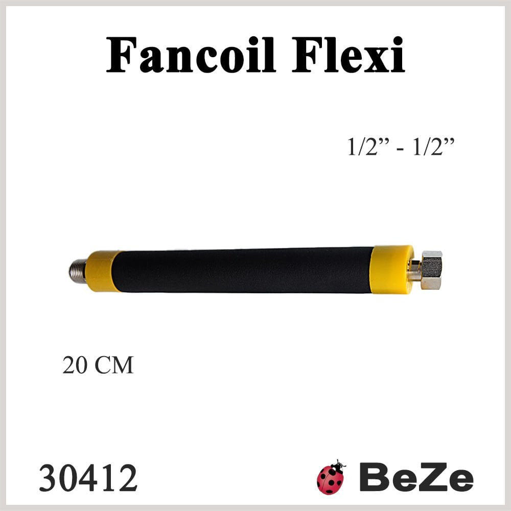 BEZE İZOLELİ FANCOİL FLEXİ  1/2''- 1/2''  -  20 CM