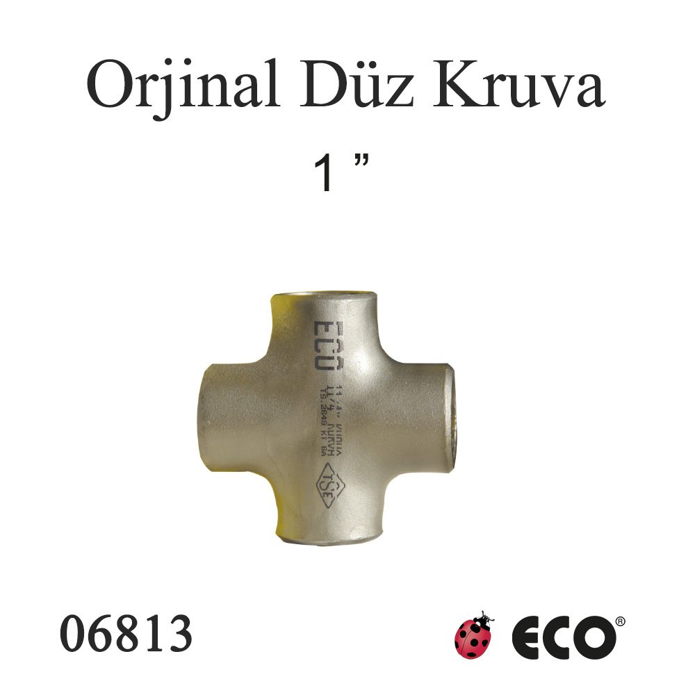 ECO ORJ.DÜZ KRUVA 1''