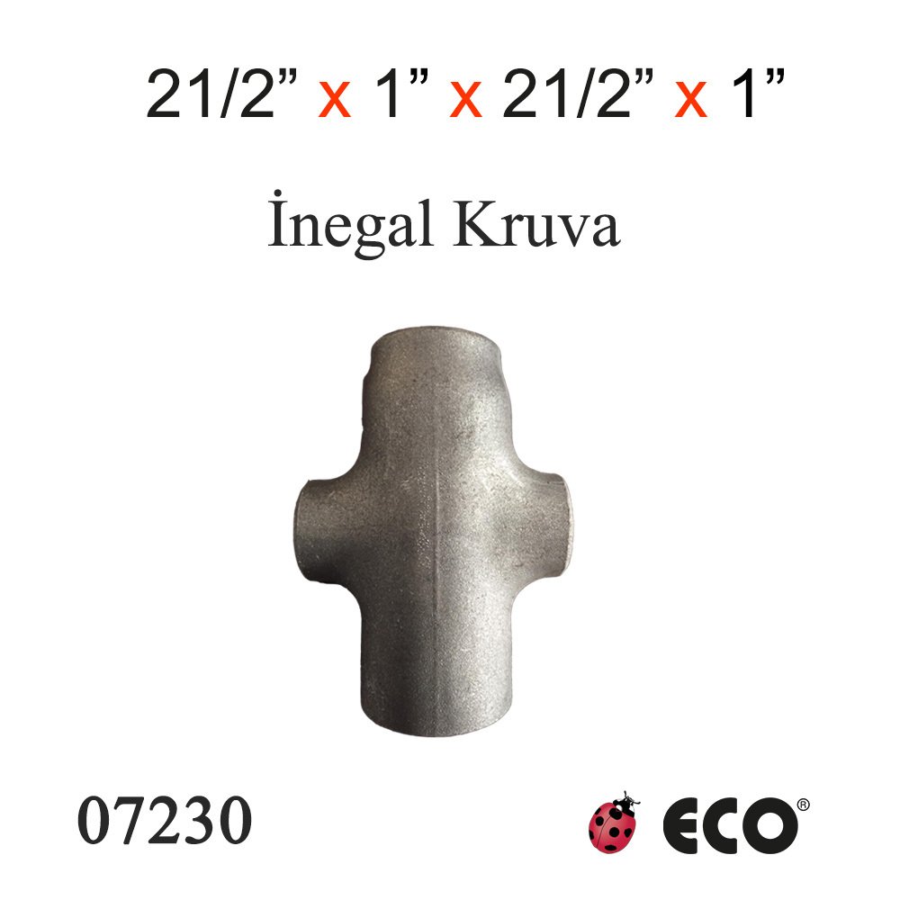 ECO KAY.İN.KRUVA 21/2''x1''x21/2''x1''