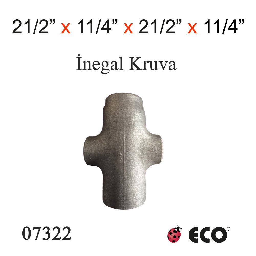 ECO KAY.İN.KRUVA 21/2''x11/4''x21/2''x11/4''