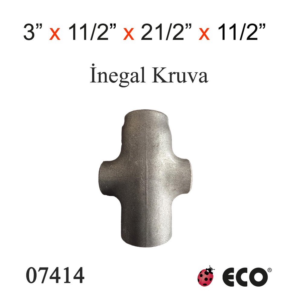 ECO KAY.İN.KRUVA 3''x11/2''x21/2''x11/2''