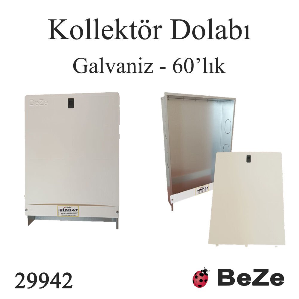 BEZE 60 GAL GÖVDE +  PLS KAPAK KOLL. DOLABI
