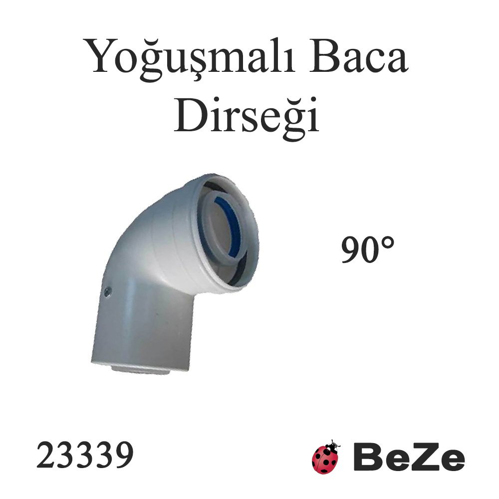 Yoğuşmalı Baca Dirseği 90°