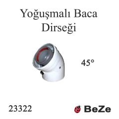 Yoğuşmalı Baca Dirseği 45°