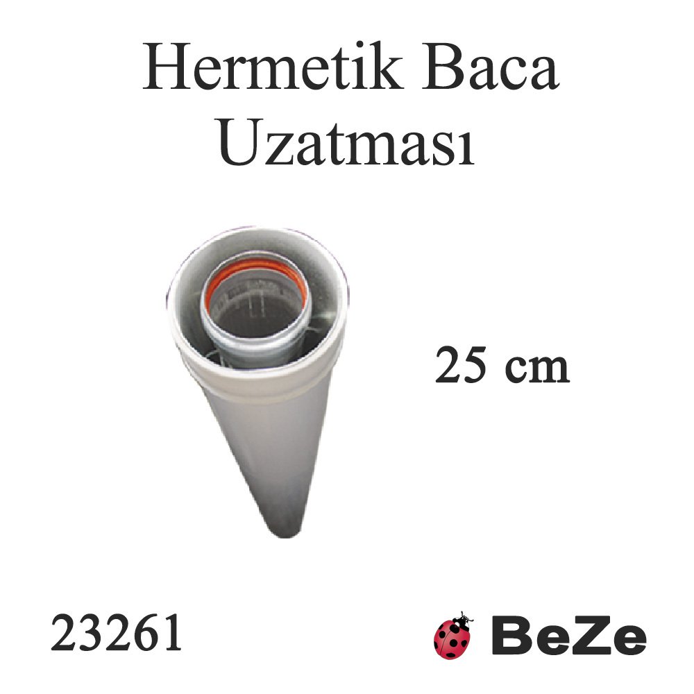 Hermetik Baca Uzatması 25 cm