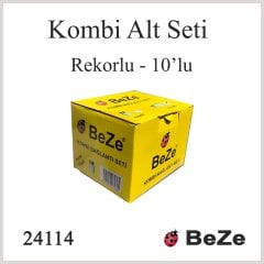Rekorlu kombi alt seti  10 lu