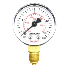 PAKKENS Q50-10 BAR PLS MANOMETRE 1/4 ALT BAĞ.