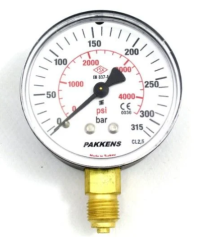 PAKKENS Q63-100 BAR MANOMETRE ALT.BAĞL.