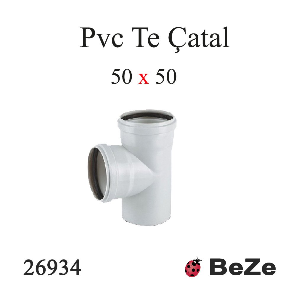 PVC TE ÇATAL 50/50  PP