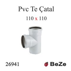 PVC TE ÇATAL 110/110 PP