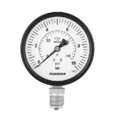 PAKKENS Q100-1 BAR MANOM.ALT.BAĞL.Cl.2,5 - G1/2''B