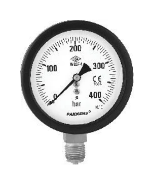 PAKKENS Q100-6 BAR HASSAS MANOMETRE ALT.BAĞ.CL.1.0