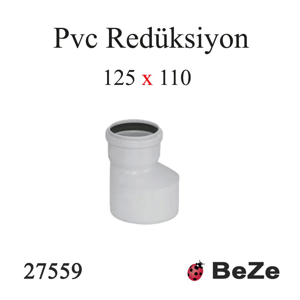 PVC REDÜKSİYON  125 X 110 PP