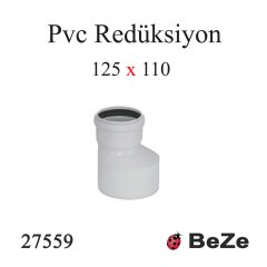 PVC REDÜKSİYON  125 X 110 PP
